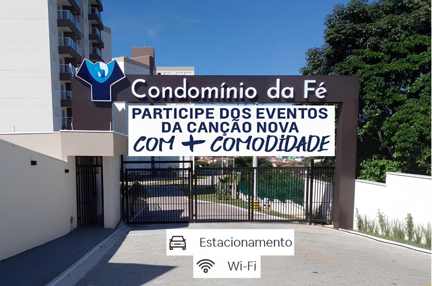 Apto Com Garagem E Wi-Fi A 4 Minutos Da Cancao Nova Cachoeira Paulista Kültér fotó